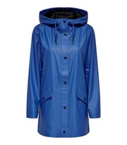 ONLY Blue Long Hooded Anorak